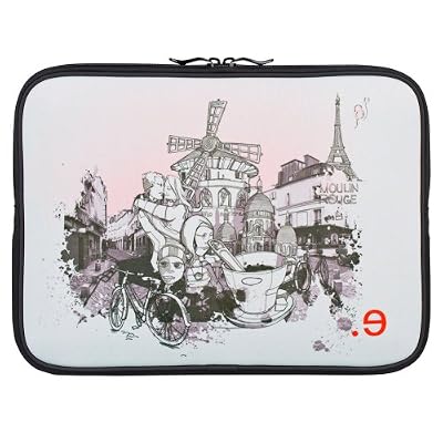 Be-ez Be.ez 100948 Housse LA robe I LOV'PARIS pour MacBook Pro et ordinateurs portables 13" Montmartre