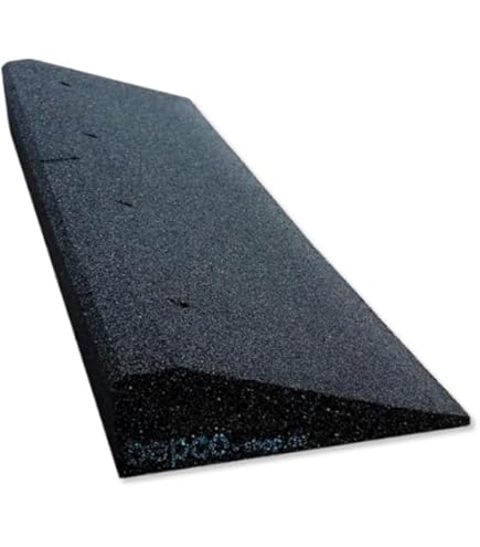 Rampa Per Marciapiede E Soglia - In PVC Antiscivolo - Per Auto, Carrelli, Sedie A Rotelle