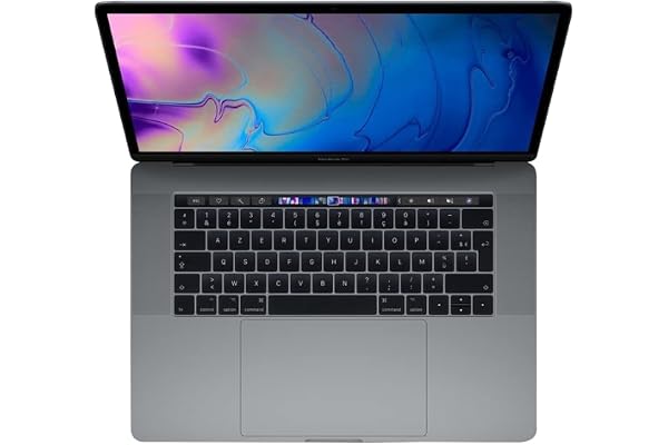 MacBook Pro Touch Bar 15" 2018 Core i7 2,6 Ghz 16 Go 256 Go SSD Gris Sidéral AZERTY FR (Reconditionné)