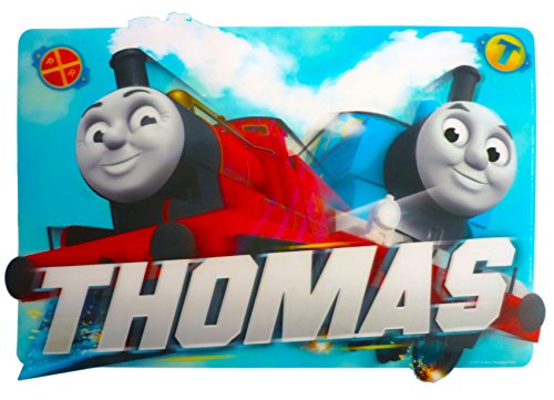 New! Boys & Girls 3D Dinner Activities Placemats in Different Designs (Blue Thomas (2))