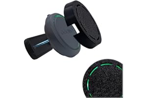 Kstar Magnetische Halterung für OOONO NO2 + Tarnkappe | Abdeckung zur Befestigung am Armaturenbrett, Selbstklebende Halterung mit 3M Klebepad, kompatibel mit OOONO NO2 - Made in Germany.