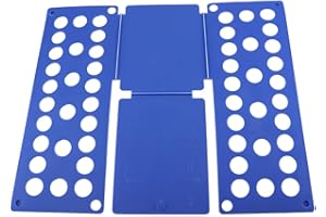 Uplory Shirt Folder Board, Clothes Folding Board .Save Space Strong Toughness Good Ductility Active Design Adjustable Thickness, T Shirt Folder Board For Trousers Shorts Pajamas (Blue)