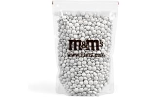 MY M&M'S M&M'S mono couleur au chocolat au lait - Sachet vrac de 1,5kg de chocolats - Idée de DIY - Idéal pour mariage, fête d'anniversaire, buffet de bonbons, baptême, gender reveal (Nuage)