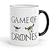 Produktbild Funtasstic Tasse Game of Drones - Kaffeepott Kaffeebecher 375 ml, Farbe:schwarz