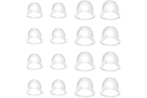 SINZAU Zündkapsel Primer Pumpe, 16 Stück Vergaser Pumpe Primer Birne, Universal Kunststoff Kraftstoffpumpe Vergaser für Benzin-Kraftstoff Kettensägen, Trimmer, Gebläse Rasenmäher, 19+22mm