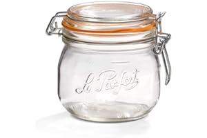 Le Parfait - Bocaux Super - 0,5L, Lot de 6