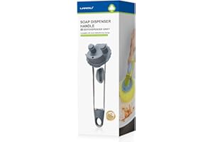 LANMU Seifenspender Griff Schwammgriff kompatibel mit Scrub Daddy/Mommy Lächelnder Schwamm, für einfache Reinigung (ohne Schwämme)