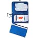 Portable Diaper Changing Pad Organizer with Large and Waterproof Baby Changing Mat and Clutch with Pockets for Diapers, Wipes and Baby Cream, Baby Travel Changing Kit for Moms with Newborns, Infants and Toddlers by Royal Rusu