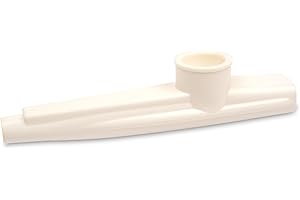 CASCHA Kazoo White, made of durable material: plastic, effect instrument for joyful music-making