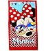 Produktbild Unbekannt Badetuch / Strandtuch -  Disney Minnie Mouse - Sonnenbrille  - 70 cm * 140 cm - Frottee / Velours - 100 % Baumwolle - Handtuch - Mädchen & Jungen - 70x140 f..