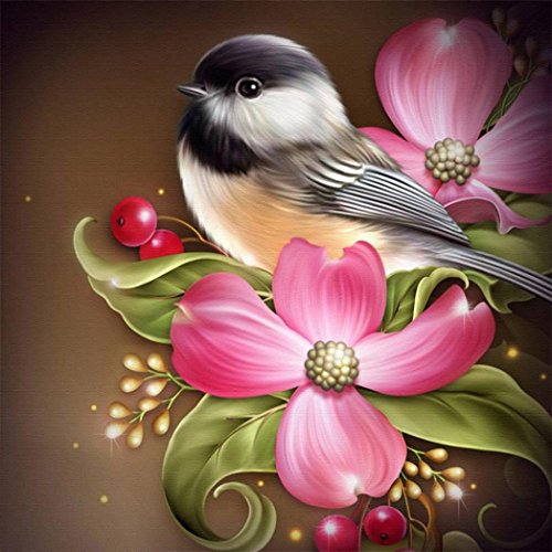 Kingko® Stilvolle Schönheit perfekte Dekoration DIY 5D Diamond Painting Stickerei Kreuz Crafts Stitch Home Decor (A)