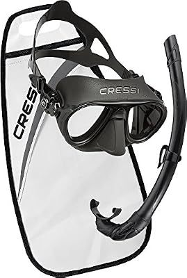 Cressi Sub S.p.A. Calibro Corsica Kit de Randonnée Aquatique Mixte Adulte, Noir