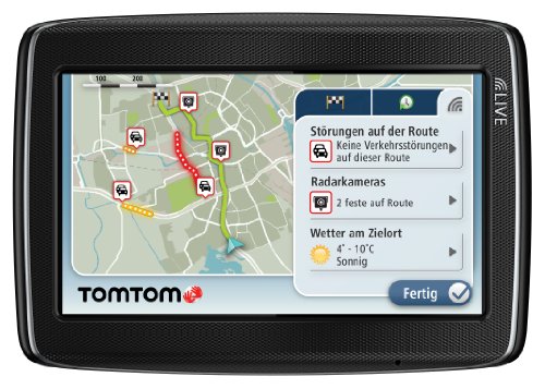 TomTom GO LIVE 820 Europe - Navegador GPS de carrera con mapas de toda Europa (4.3 pulgadas, HD Traffic, Bluetooth) [importado de Alemania]