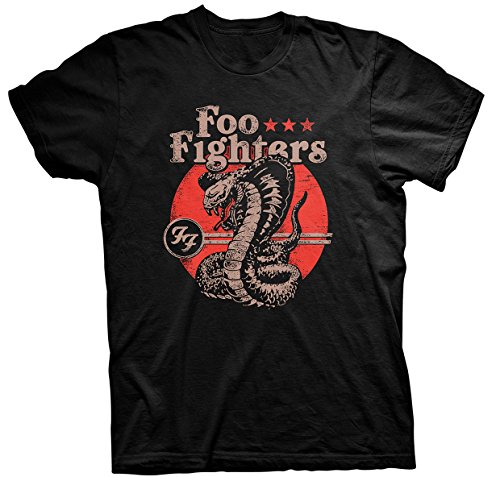 Foo Fighters Snake Camiseta Negro XXL