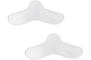 LLGSDLL Cuscinetti Nasali in Gel Per Maschera Cpap, Set di Cuscinetti Nasali, Nasello in Gel di Silicone, Protezione Nasale per Maschera