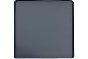 DimyFew Kühlschrank Matte Silikon Kühlschrank Tropfmatte mit erhöhtem Rand, Mini Kühlschrank Tropfschale Bodenschutz wiederverwendbar für Waschmaschine, Trockner, Weinschrank, Schwarz 68.5 x 68.5 cm