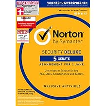 SYMANTEC Norton Security Deluxe (5 Geräte - PC, Mac, Smartphone, Tablet)
