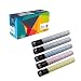 Produktbild Doitwiser ® Konica Minolta BizHub C224 C224e C284 C284e C364 C364e | Develop Ineo +224 +284 +364 | Olivetti D-Color MF222 MF282 MF362 Kompatible Toner 5 Packung - TN321K A33K150 B1036 TN321C A33K450 B1037 TN321M A33K350 B1038 TN321Y A33K250 B1039