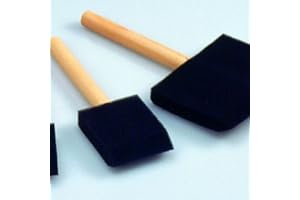 Efco en Mousse Non traité Pinceau, Noir, 50 x 68 mm