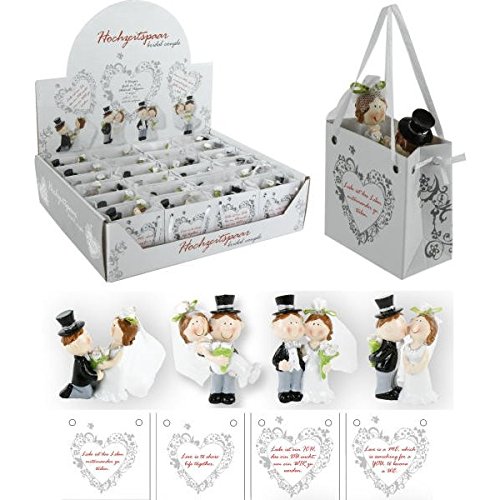 Hochzeitspaar in Tüte, 24er Display