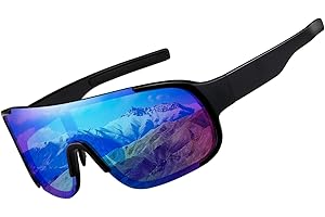 TIANYESY Cycling Sunglasses for Men Women Lightweight Frame Mens Bike Sun Glasses with UV400 Protection for Cycling Skiing Driving Motorcycle