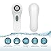 Rantizon 2-in-1 Electric Facial Brush Advanced Sonic Cleansing System Professional Pore Facial Cleaning Brush IPX7 Waterproof Exfoliator Cleanser SPA Facial Massager Wireless Charging technology with 2 Replacement Heads for Body&Face All Skin Type