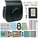 Produktbild Goocor 15 in 1 Instax Mini 9 Kamera Zubehör Set für Fujifilm Instax Mini 9 / Mini 8 / Mini 8+ Kamera, Beinhaltet Mini 9 Case, Alben, Sechs Farbfilter, Regenbogen Schultergurt, Selfie Objektiv, Desktop Rahmen, Creative Hanging Frame, Aufkleber, Stift ETC (Schwarz)