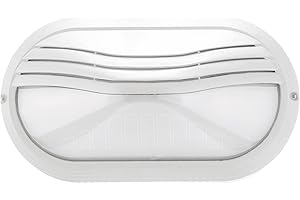 CRISTHER LIGHTING - aplique pared exterior PLAFF - luz exterior pared IP65 - aplique exterior pared - lampara exterior pared E27 - plafon exterior pared terraza 42W - plafon pared