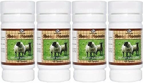 4 bottles Sheep Placenta Complex 100 Capsules/bottle, Make In USA, FRESH, Faster shipping !! by Siam Center One