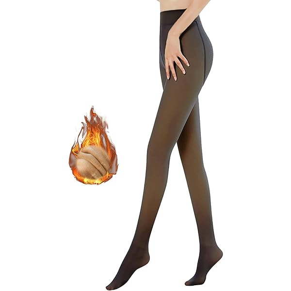 Colant Moumoute Vijamiy Collant Polaire Femme Thermique Hiver