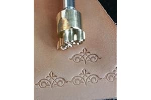 DANDS LTD Leder-Stempel-Werkzeug, Stempel, Schnitzen, Stanzer, Handwerk