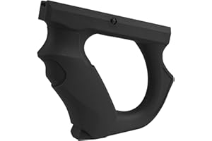 Ranstac Mango frontal Foregrip de nailon en ángulo para rieles Picatinny de 20 mm de montaje WB1001 grande y pesado, color negro