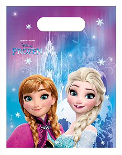 Procos 10110970B – Partyset Disney Frozen Northern Lights, Größe XL, 52 teilig - 7