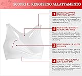 Mamma Mia PA0850 Still-BH Baumwolle Allergiegetestet Ohne Bügel Umstandsmode Mutterschaft Büstenhalter Ohne Haken Vorgeformte Körbchen Ohne Nähte Bequem für die Nacht von Lady Bella Lingerie - 3