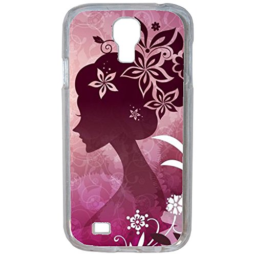 Aux prix canons Etui Housse Coque Girli Femme Fleur Swag Dessin love Samsung S4 mini