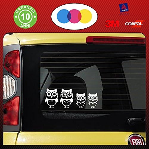 kit OWL FAMILY 4-QUALITY-ASSURED CHARACTERS MAXIMUM HEIGHT: 14 CM