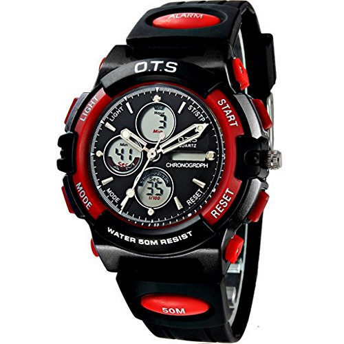 ACME Jungen Mdchen Armbanduhr Digital Quarz Wasserdichtheit 5 bar Jugenduhr -185