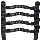 IRubber Griff für einfache Installation und verstärkte Leinwand.