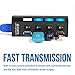 Produktbild KDQ1 USB 3.0 Hub 4 Ports Geschwindigkeit 5 Gbps für PC Laptop mit Ein/aus-Schalter Schwarz