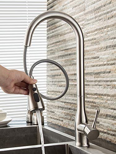 Preisvergleich Produktbild WFL Edelstahl Bleifreie Küche Herausziehbare Teleskopische Rotierende Spülbecken Waschbecken Pool Heißes Und Kaltes Wasser Wasserhahn,1,1