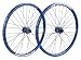 Produktbild Spank Laufradsatz Spoon32 EVO wheelset 20mm + 12/150mm incl. adapter, blue, 26", SP-WHL-F011-blue-26