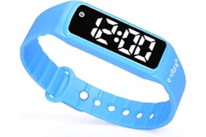 e-vibra Potty Training Watch - Silent Vibrating Alarm Reminder Watch for Toilet Training Kids & Adult Medication Alarm Potty Timer Watch