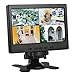 Price comparison product image 7" LCD CCTV Monitor with HDMI/VGA/AV Port Support 1080P for DSLR/PC/CCTV Camera/DVD/Car Backup Camera/Home Office Surveillance Security System