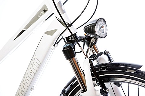 Tretwerk Solis 2.0 28 Zoll Trekkingrad Damen Weiß (2017) - 2
