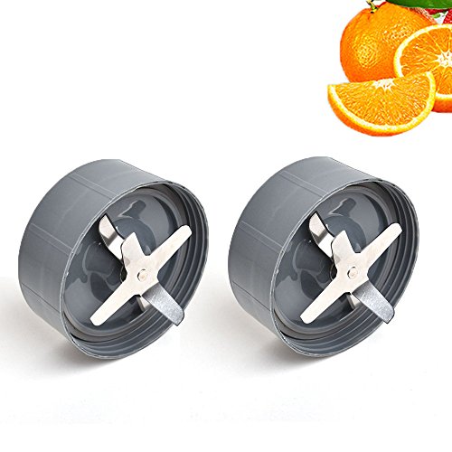 aokur Extraction Blade Replacement for NutriBullet 600W and 900W Blender (2 packs)