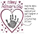 BabyRice Make your Own Mother's Day Card Kit using YOUR Baby's Handprint Footprint Inkless Prints