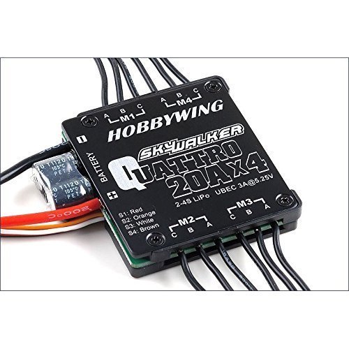 Preisvergleich Produktbild Regler Skywalker Quattro 20Ax4 Ubec
