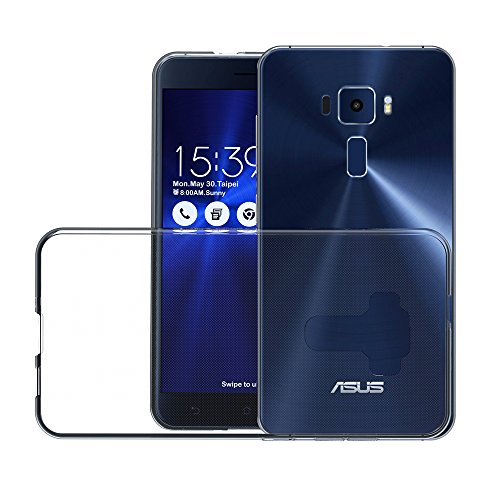 AICEK Funda ASUS ZenFone 3 ZE520KL  ASUS ZenFone 3 Funda Transparente Gel Silicona ASUS ZenFone 3 Premium Carcasa para ZenFone 3 5 2 