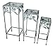 Hexagonal Stool/Set of 3 Sizes: Small 18X50 CM, M: 23X60 CM Length 28x70 cm