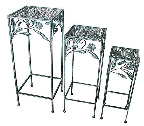 Hexagonal Stool/Set of 3 Sizes: Small 18X50 CM, M: 23X60 CM Length 28x70 cm